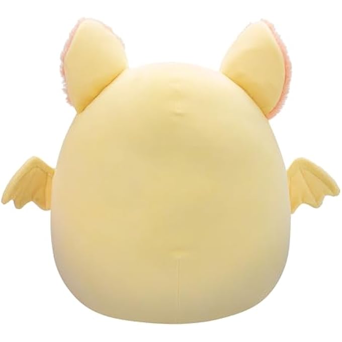 Kellytoy LARGE PLUSH 16" MEGHAN CREAM AND PINK BAT WITH FUZZY BELLY OFFICIALLY LICENSED KELLYTOY SOFT GIFT FOR KIDS GIRLS & BOYS WASHABLE SQUISHY STUFF TOY MULTICOLOR ALL AGE - Image 4